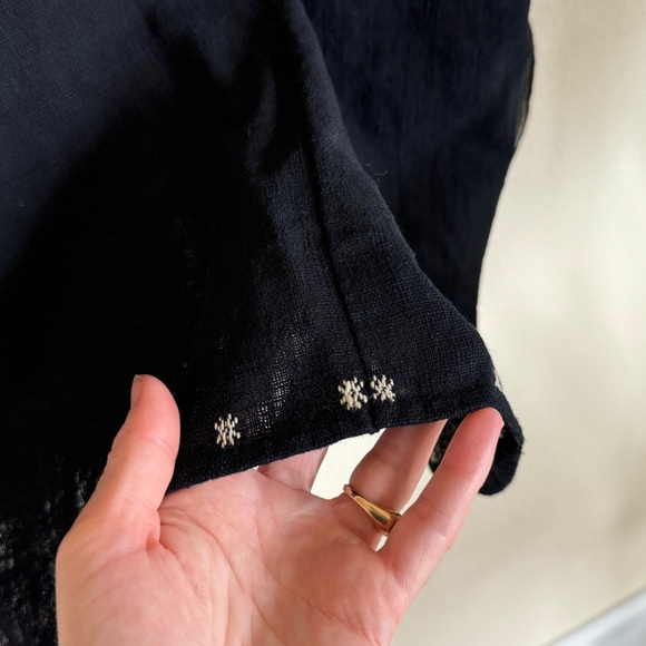 Antique Indigo Hand Sewn Tribal Jacket XS Excellent Condition Ethnic Asian - Picture 10 of 10